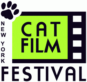 logo for New York Cat Film Festival Tracie Hotchner the Radio Pet Lady 