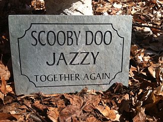 grave marker (Scooby Doo & Jazzy, Together Again)